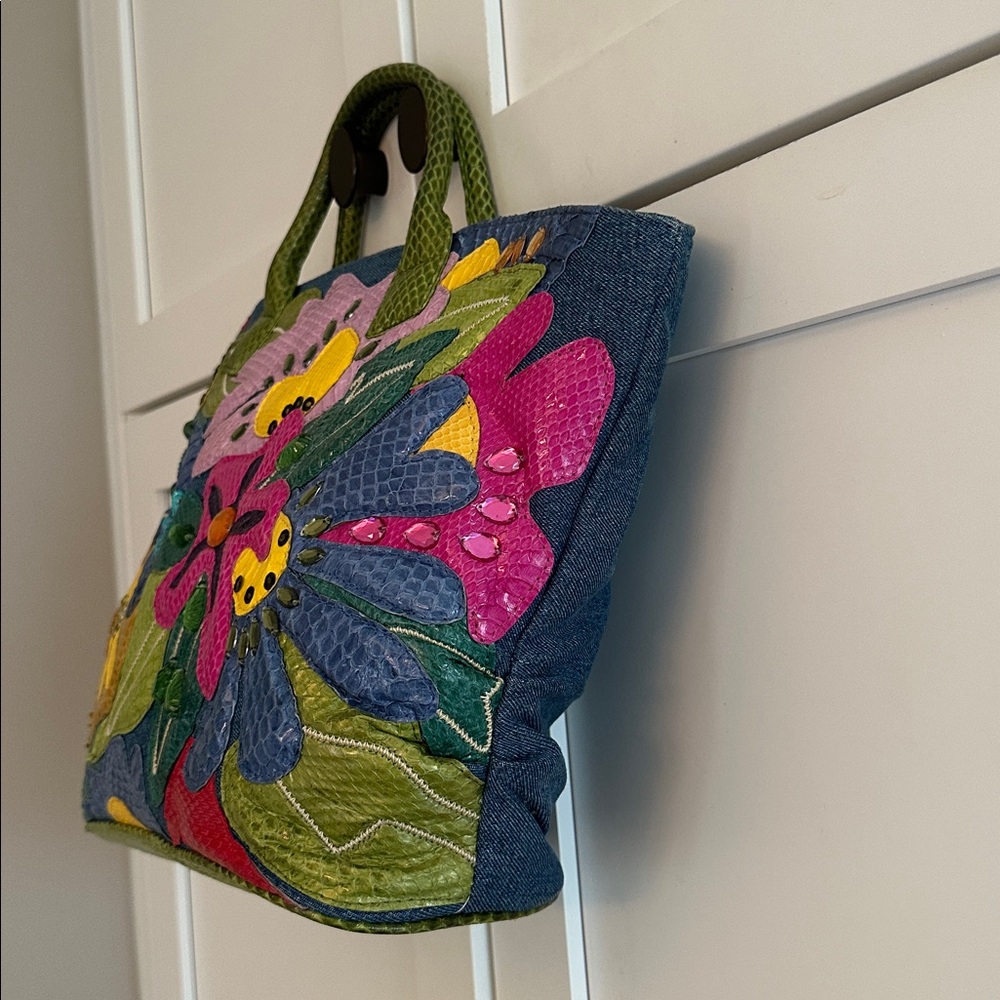 HUGE PRICE REDUCTION -VINTAGE BROCCIALINI BAG FROM ITALY -2000s - Picture 2 of 9